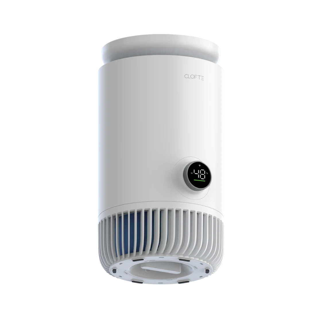 Clofte Duo 400 - nawilżacz z oczyszczaczem powietrza od spodu