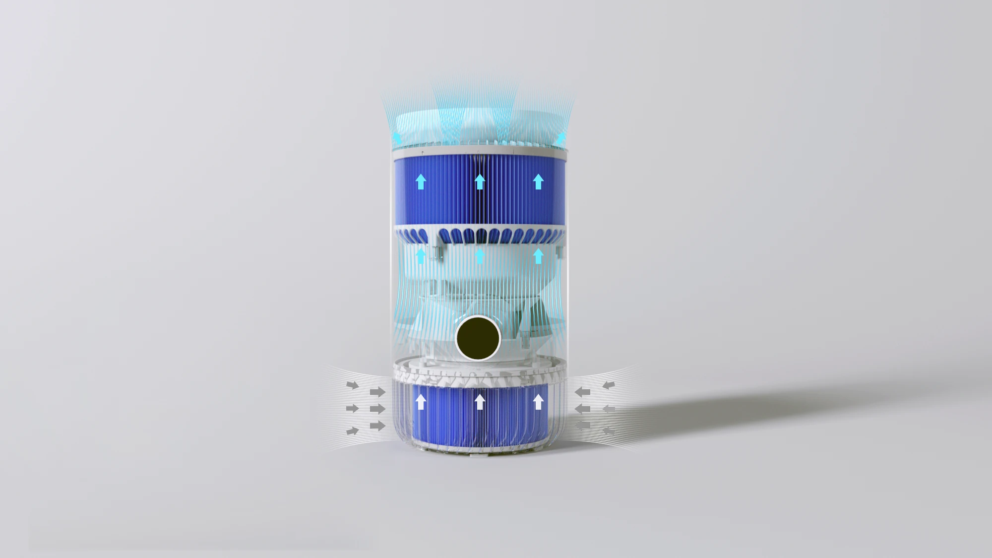 Ewaporacja w nawilżaczu powietrza Clofte Duo 400