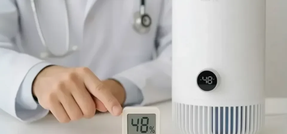 lekarz i nawilżacz powietrza Clofte Duo 400